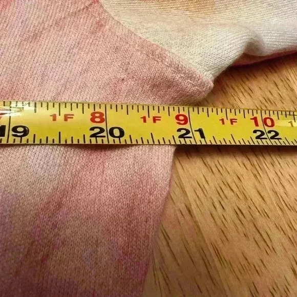 Rails Ramona Sunset Tie Dye Sweatshirt Crew Neck Terrycloth Pullover Size M - Picture 7 of 8